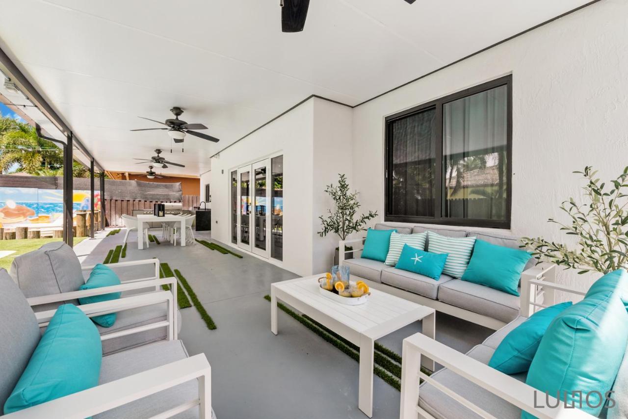 Luxury Beach Oasis - Heated Pool, Game Extravaganza L44 Miami Exterior foto